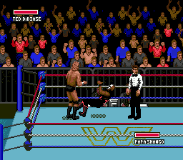 WWF Super WrestleMania screenshot 3 for Sega Mega Drive